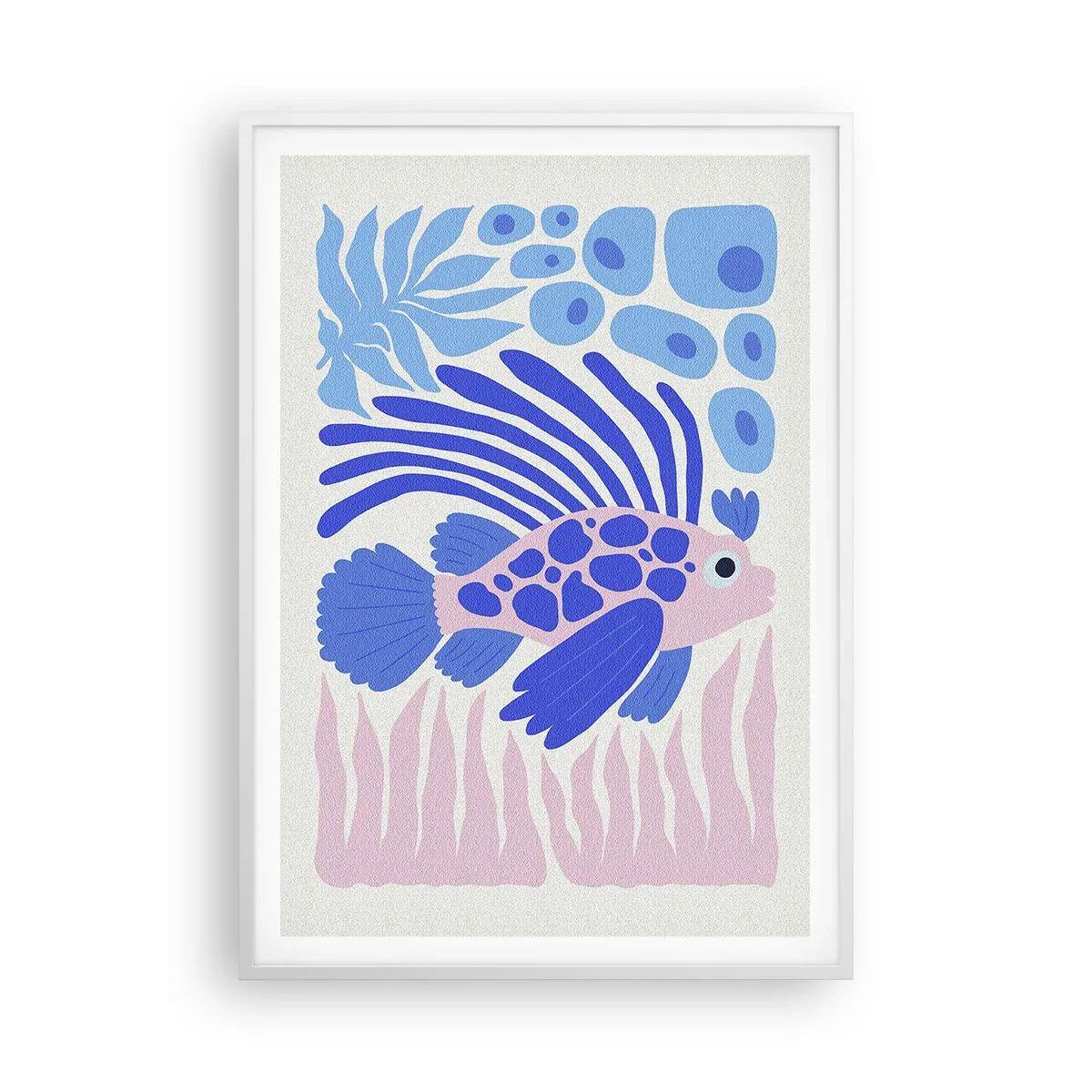 Poszter fekete keretben - Elemében - 70x100 cm