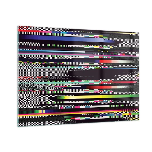 Üveg kép - A valóság kontrollképe - 100x70 cm