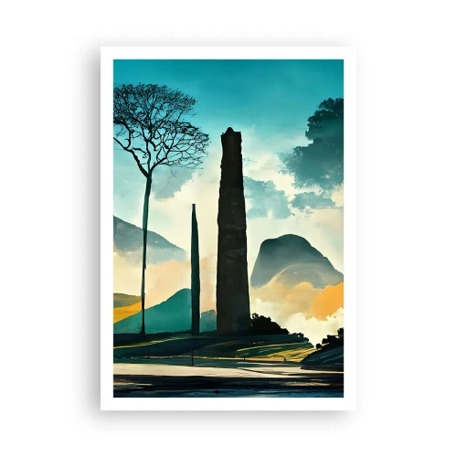 Poszter - Mindíg magasabbra és magasabbra - 70x100 cm