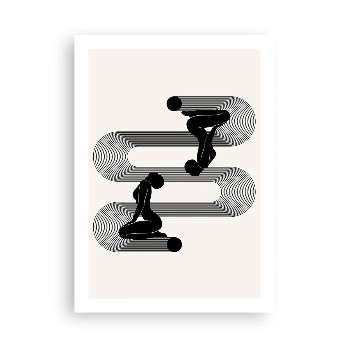 Poszter - Érzéki szimmetria - 50x70 cm