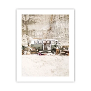 Poszter - Ideje elkezdeni az utazást - 40x50 cm