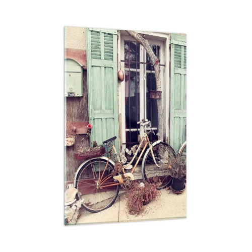 Üveg kép - Éljen a tartomány - 80x120 cm