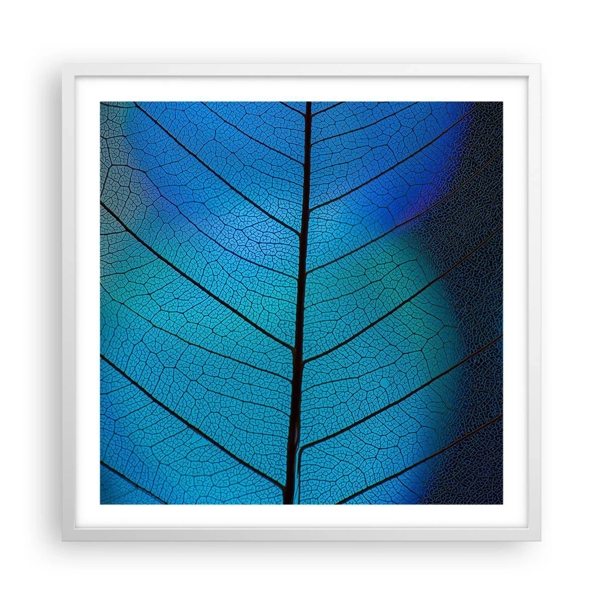 Poszter fekete keretben - Bonyolult konstrukció - 60x60 cm