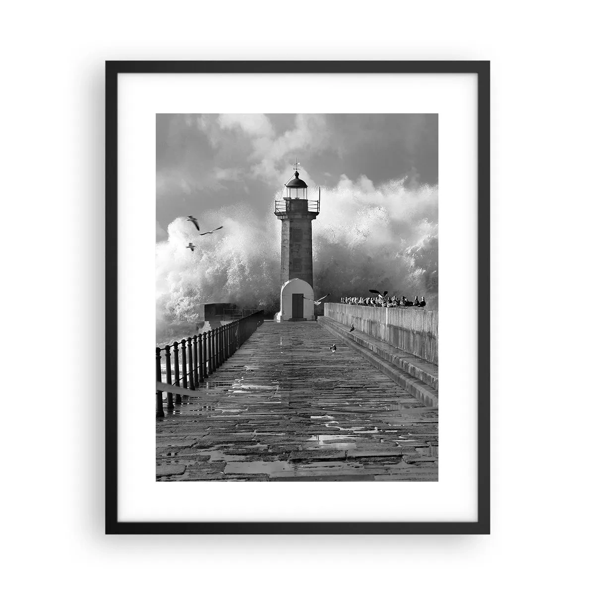 Poszter fehér keretben - Rettenthetetlen - 40x50 cm