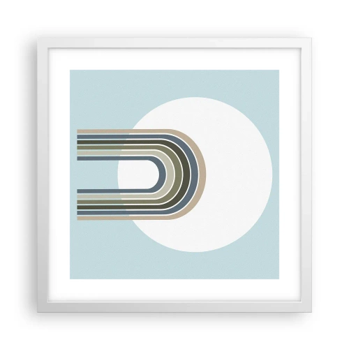 Poszter fekete keretben - Ellenállhatatlan vonzalom - 40x40 cm