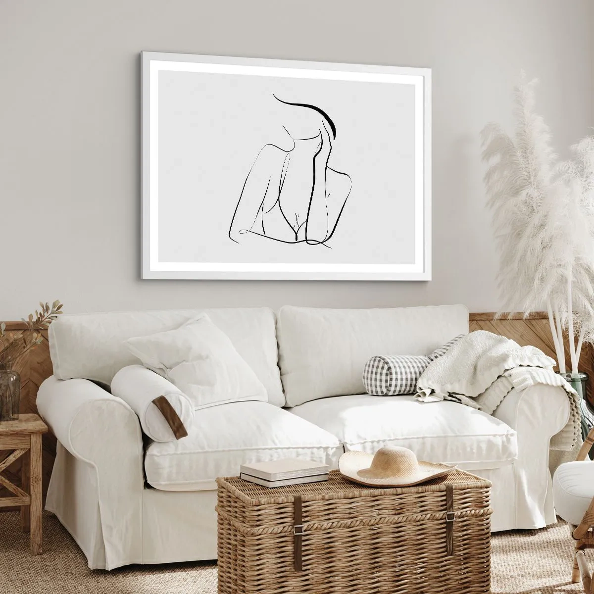 Poszter fekete keretben - Az álmok hullámán - 70x50 cm