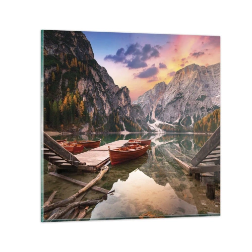 Üveg kép - A nap ígérete - 60x60 cm