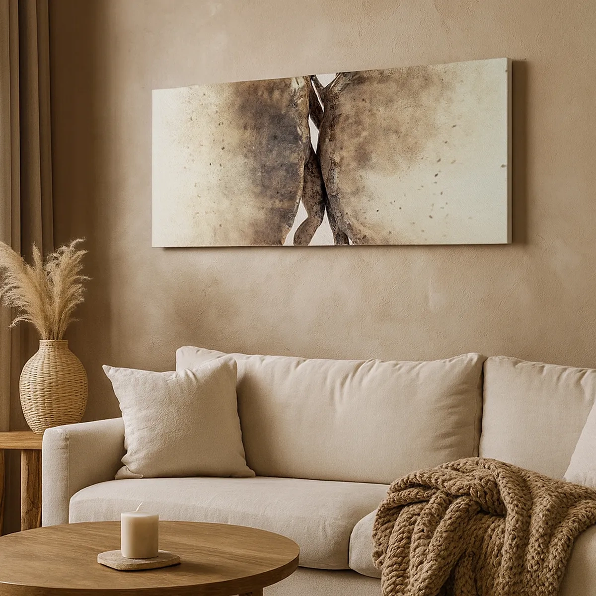 Vászonkép - Felemelkedtek a porból, hogy szeressenek - 30x30 cm