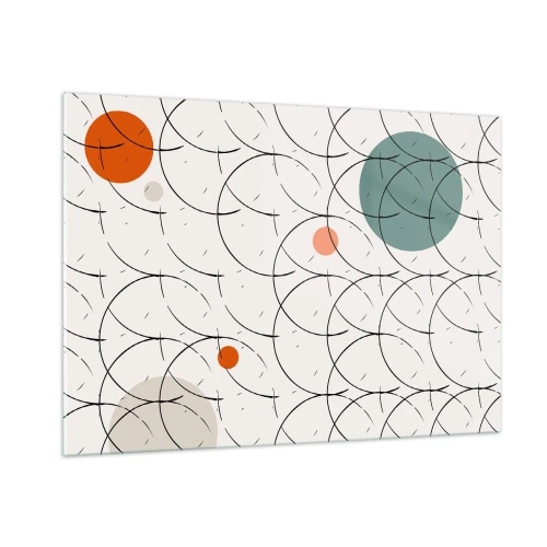 Üveg kép - A pop-art szellemében - 100x70 cm