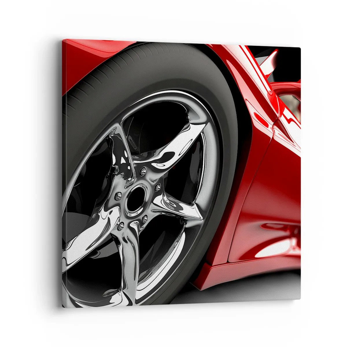 Vászonkép - Gyorsaságnak született - 40x40 cm