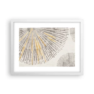 Poszter fekete keretben - A sugár szépsége - 40x30 cm