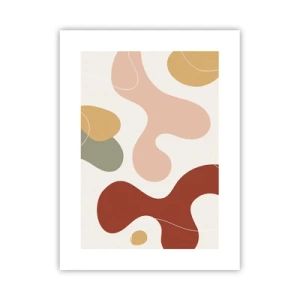 Poszter - Pöttyök vagy hullámok? - 30x40 cm