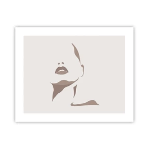 Poszter -  Fényből és árnyékból létrehozott - 50x40 cm