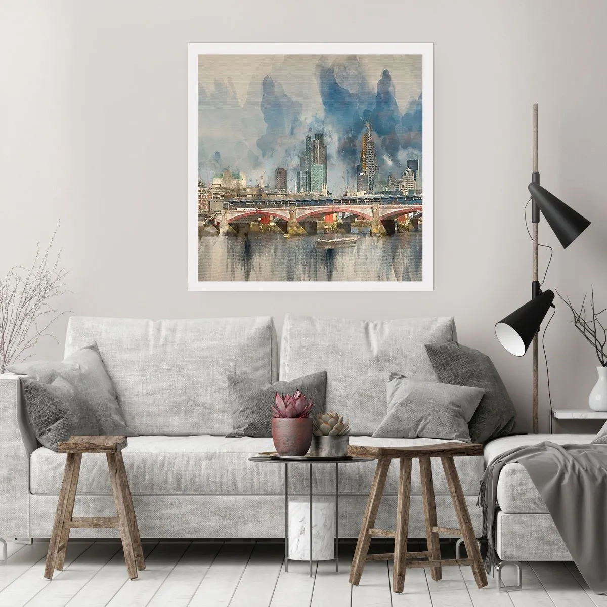 Poszter - London teljes pompájában - 30x30 cm