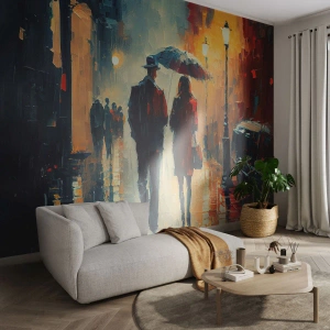Fotótapéta Premium Canvas - Városi love strory - Romantika, Párosít, Tájkép - 150x105 cm