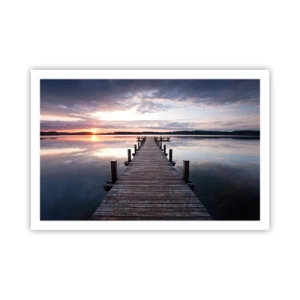 Poszter - Csendes határ a nappal és az éjszaka között - 91x61 cm