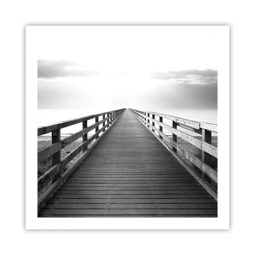 Poszter - A messzeségbe... - 60x60 cm