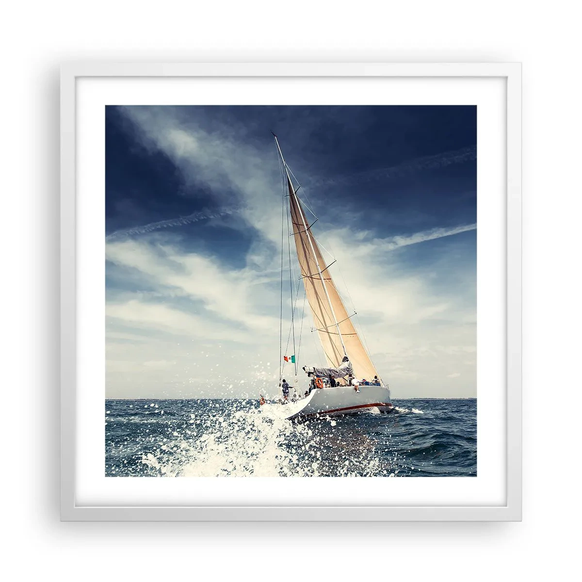 Poszter fekete keretben - Nem érnek utol! - 50x50 cm