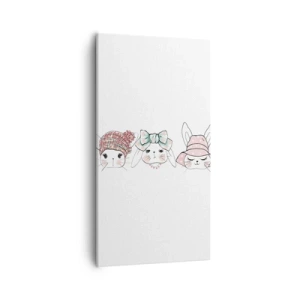 Vászonkép - Töprengő, szomorú, elégedett - 55x100 cm