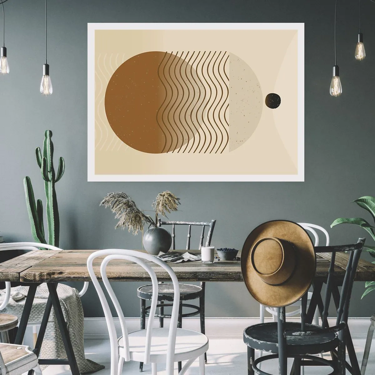 Poszter - A geometriai formák eredetéről - 70x50 cm