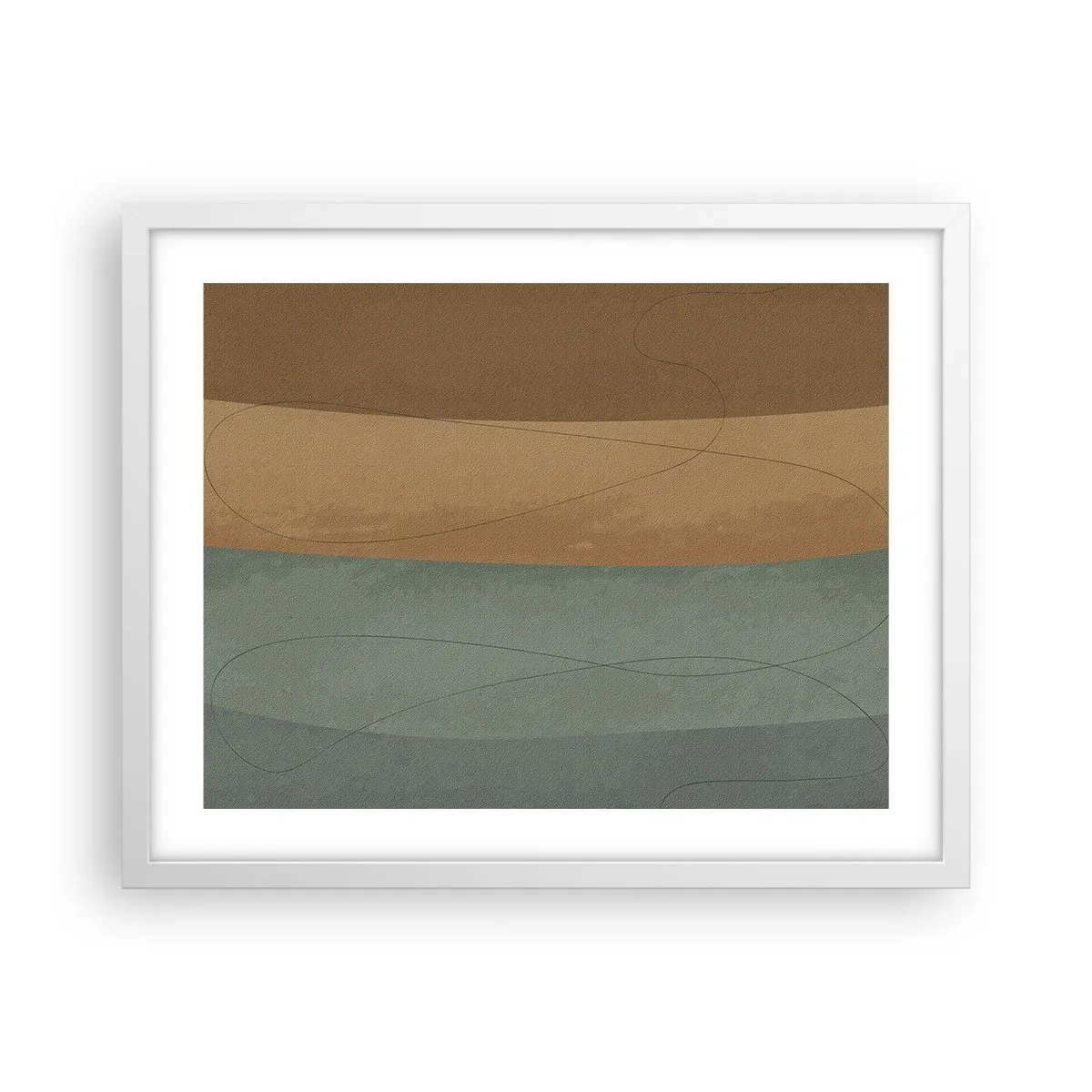 Poszter fekete keretben - Vízszintes kompozíció - 50x40 cm