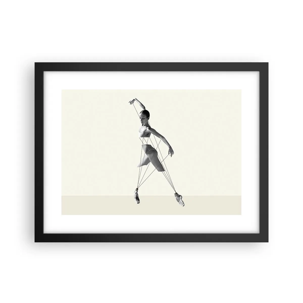 Poszter fehér keretben - A világ színházában - 40x30 cm