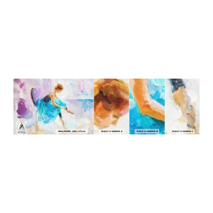 Fotótapéta Minta Öntapadós Deluxe Sticker - Kimondhatatlan kecsesség, finom báj - Balerina, Tánc, Balett - 100x30 cm