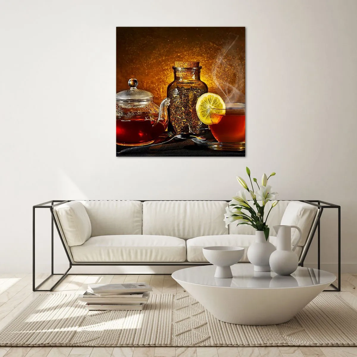 Üveg kép - A holland mesterek stílusában - 50x50 cm
