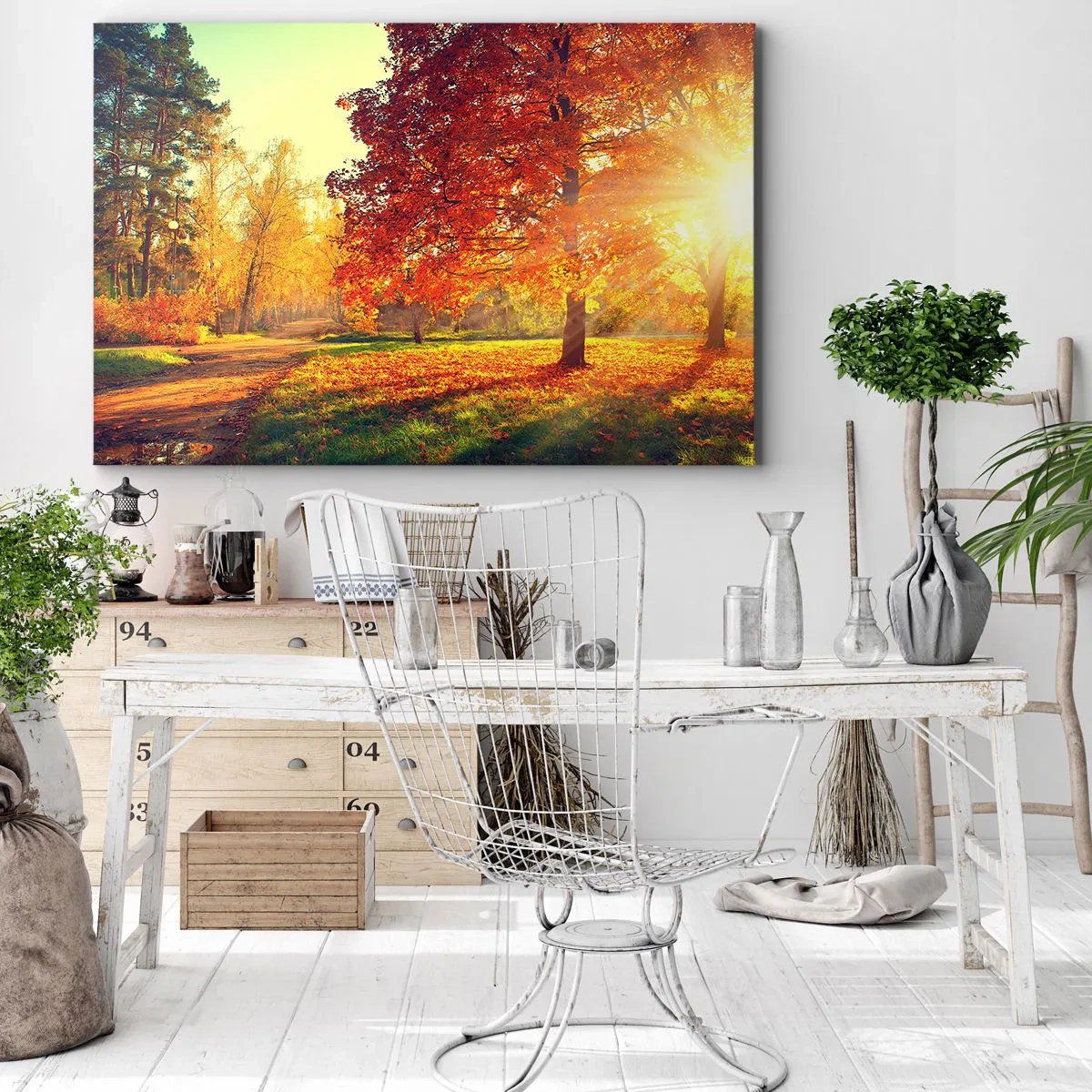 Vászonkép - A vörös gyönyörű - 70x50 cm