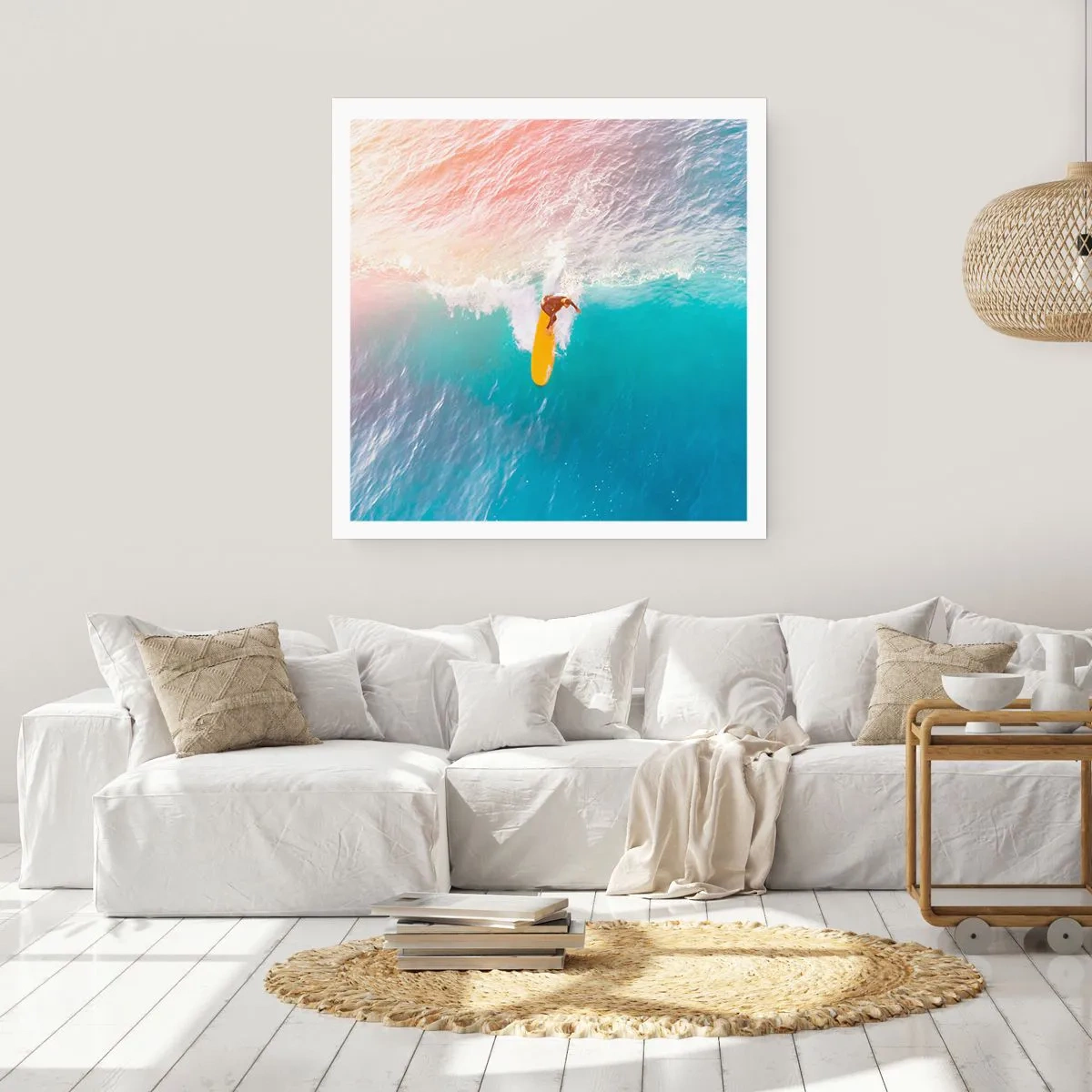Poszter - Az óceánlovas - 60x60 cm