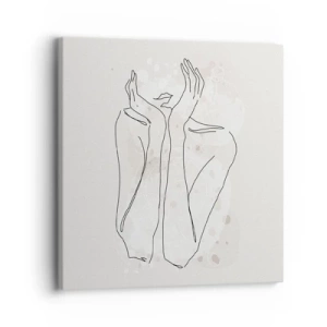 Vászonkép - Várva-várt pillanat - 30x30 cm