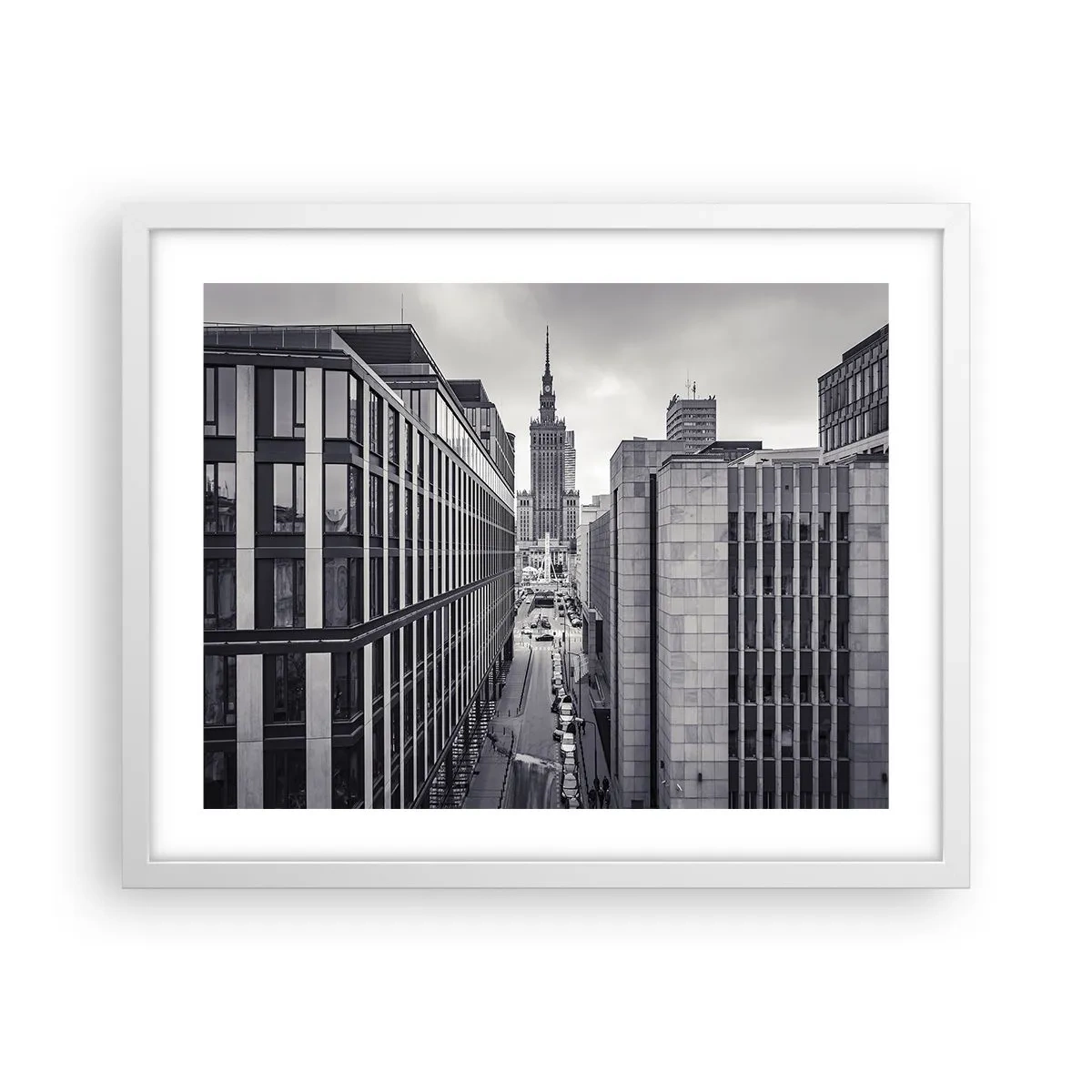 Poszter fekete keretben - Varsói völgy - 50x40 cm