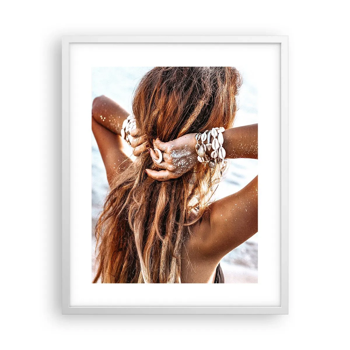 Poszter fekete keretben - A víz és a nap testvére - 40x50 cm