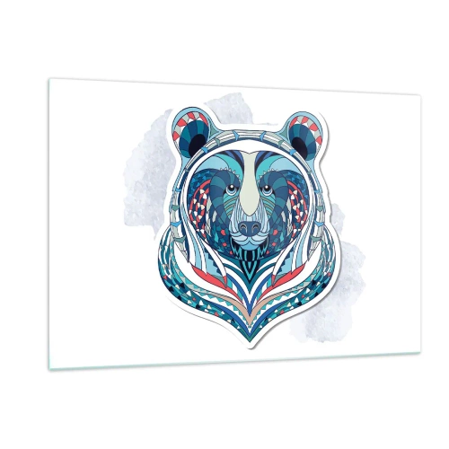 Üveg kép - Eviva Grenlandia! - 120x80 cm