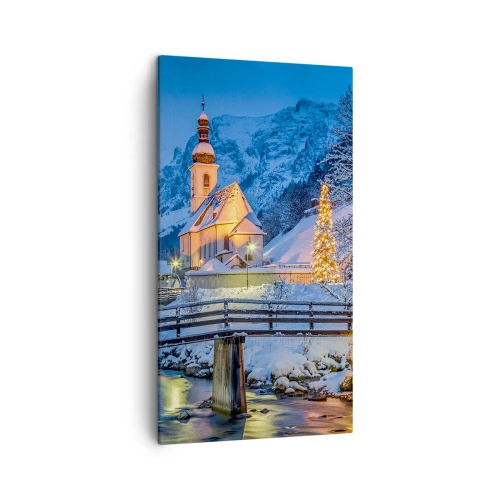 Vászonkép - Karácsonyi hangulat - 45x80 cm