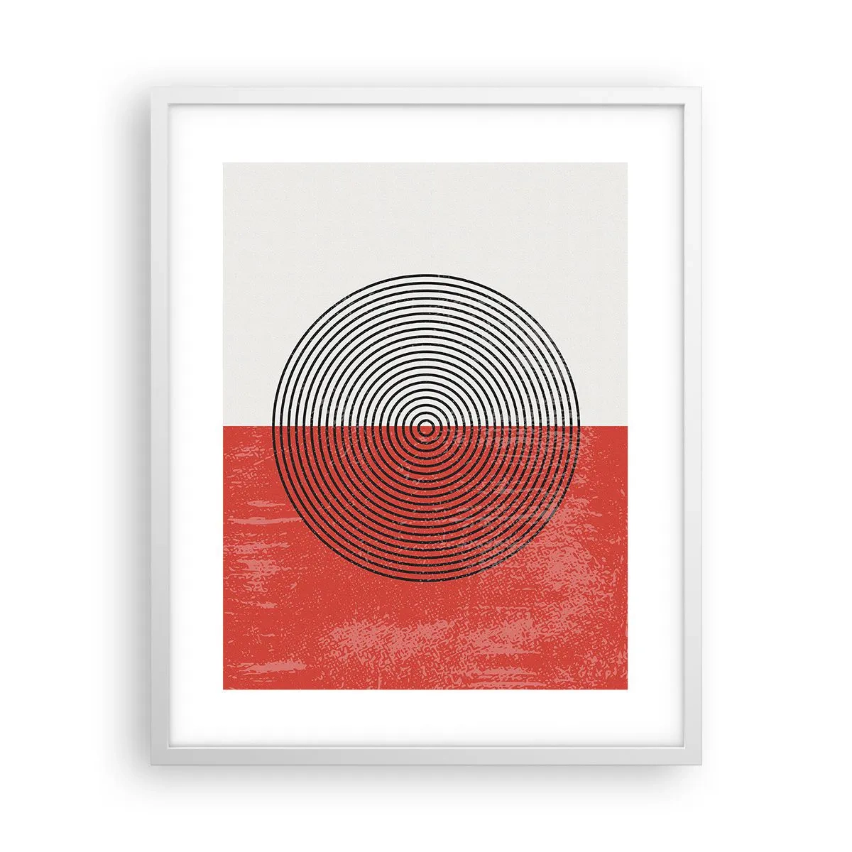 Poszter fekete keretben - Pont a célba - 40x50 cm