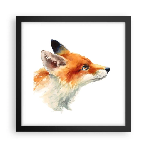 Poszter fehér keretben - Óvatosság az első - 30x30 cm