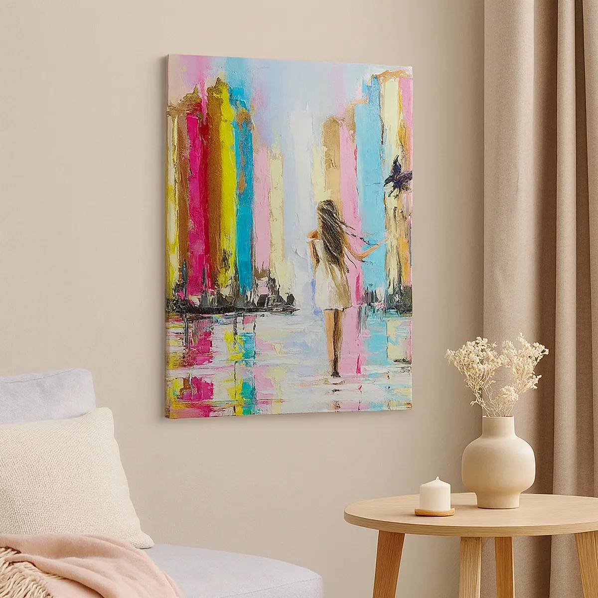 Vászonkép - Kövessél - 50x70 cm