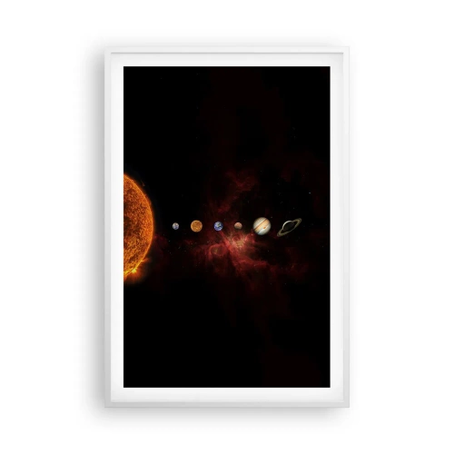 Poszter fekete keretben - A szomszédságunk - 61x91 cm