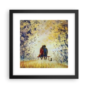 Poszter fehér keretben - Varázslatos pillanat - 30x30 cm