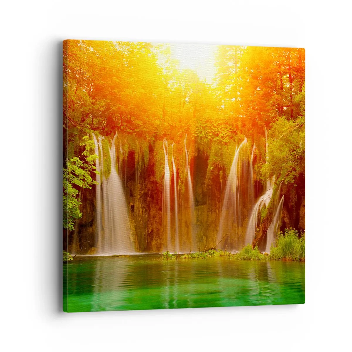 Vászonkép - A napon és az árnyékban - 40x40 cm
