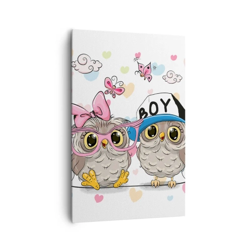 Vászonkép - Szeressük egymást! - 80x120 cm