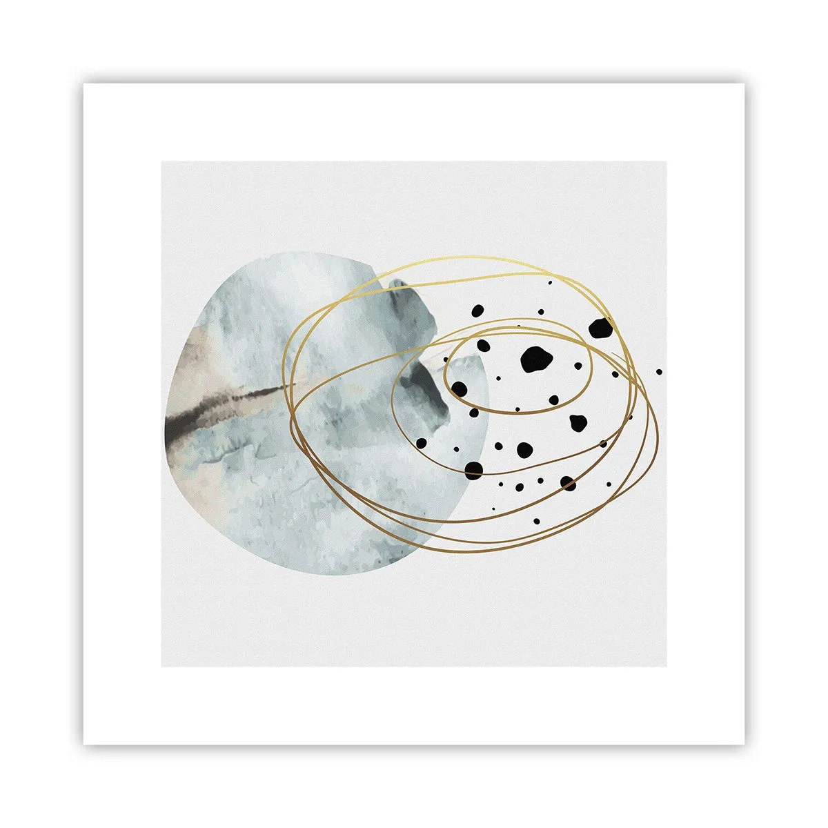 Poszter - Az ölelő térben - 30x30 cm