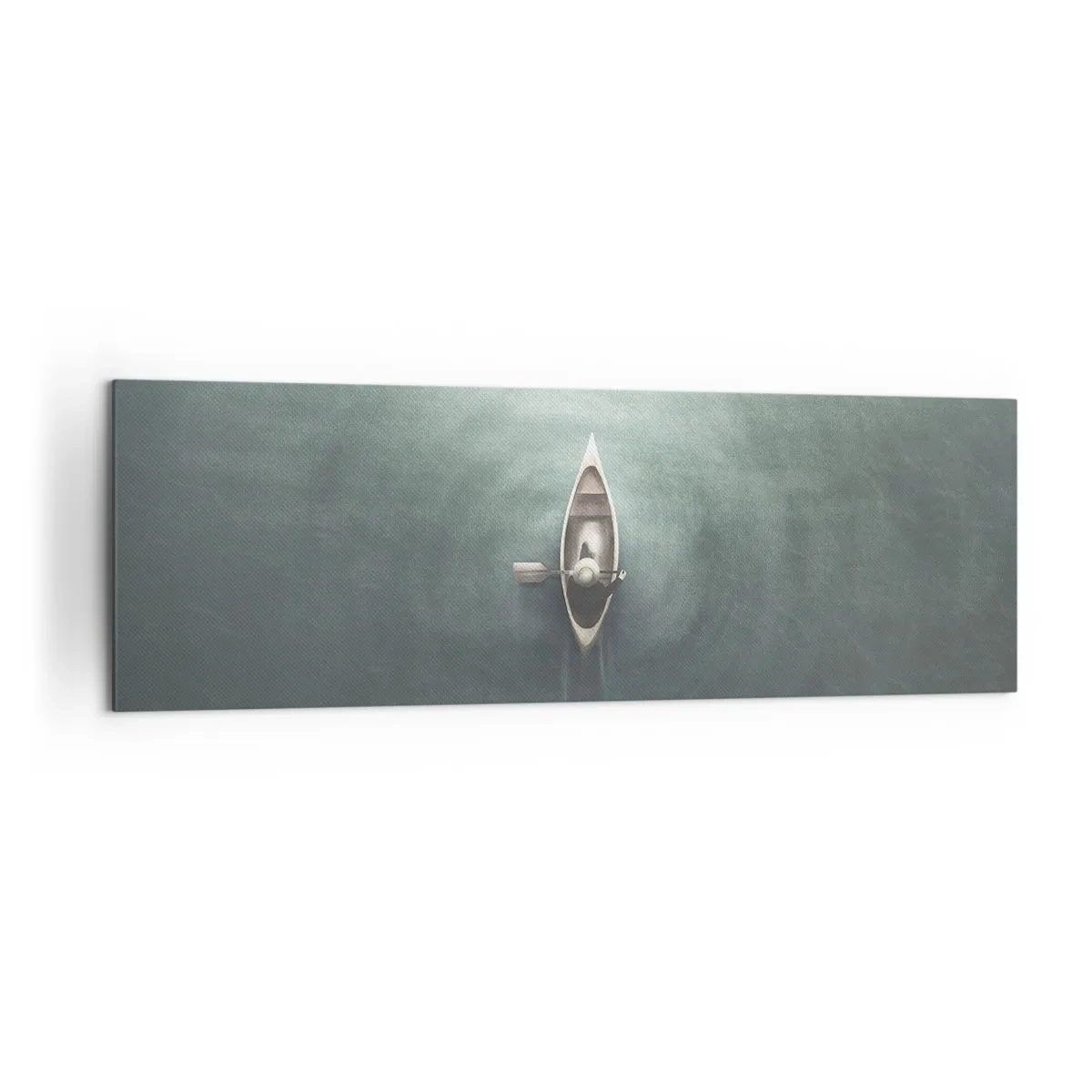 Vászonkép - Egy holdfényes tavon át - 160x50 cm