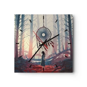 Falióra, Óra - A boldogság titkos rituáléja - 30x30 cm