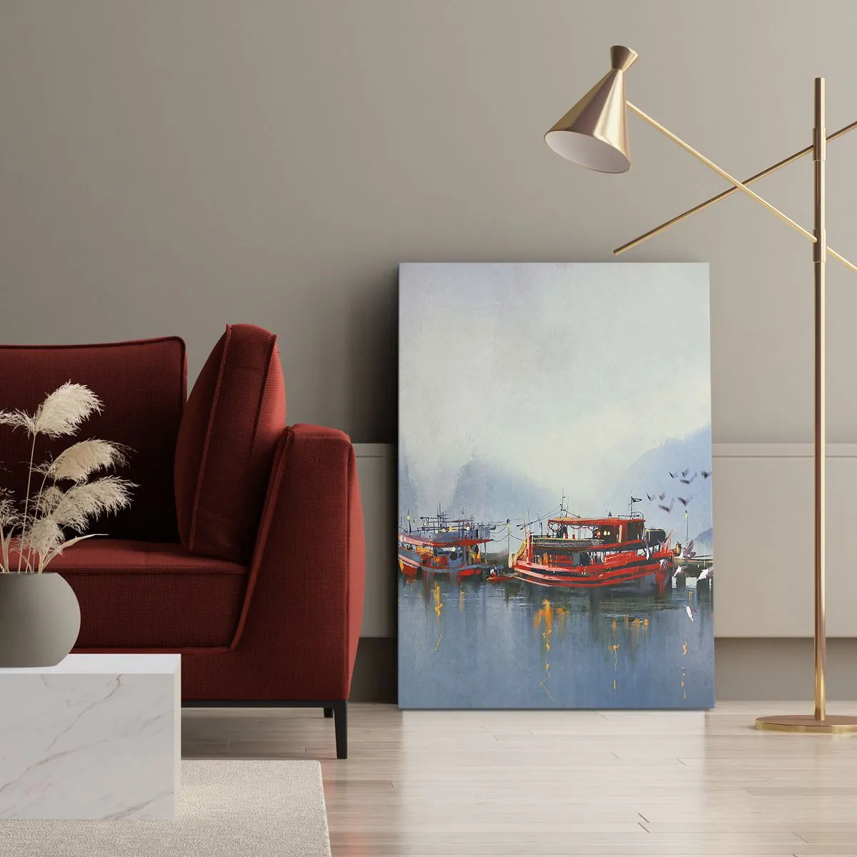 Vászonkép - A világ végén - 45x80 cm