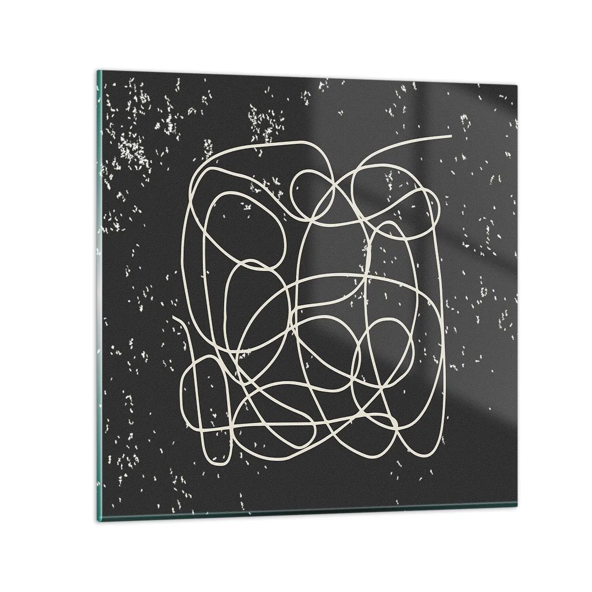 Üveg kép - Gondolatok elkalandozása - 30x30 cm