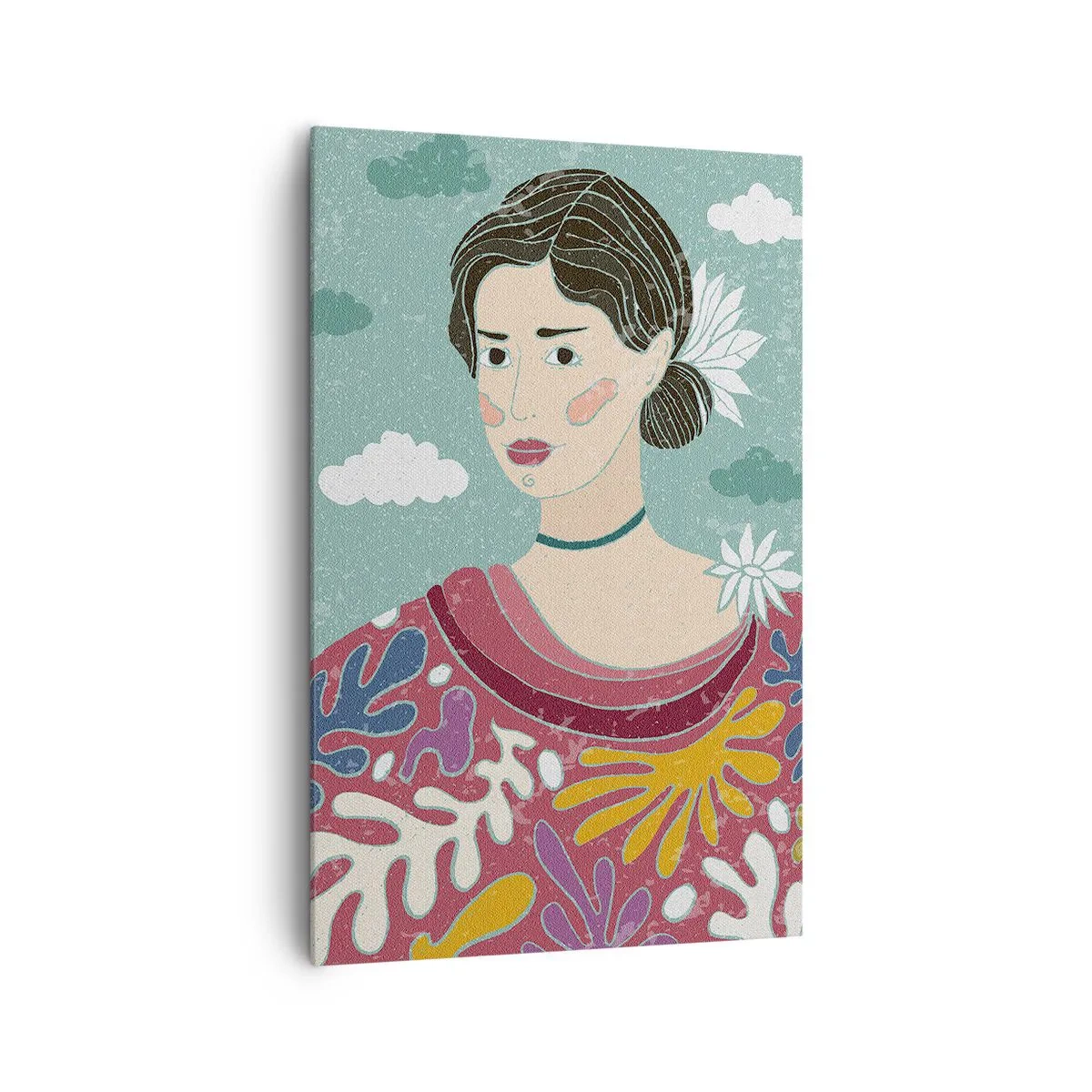 Vászonkép - Melankóliával a tekintetedben - 80x120 cm