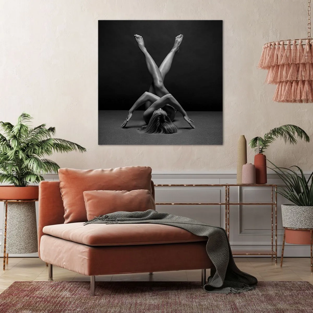 Vászonkép - A meztelenség geometriája - 60x60 cm
