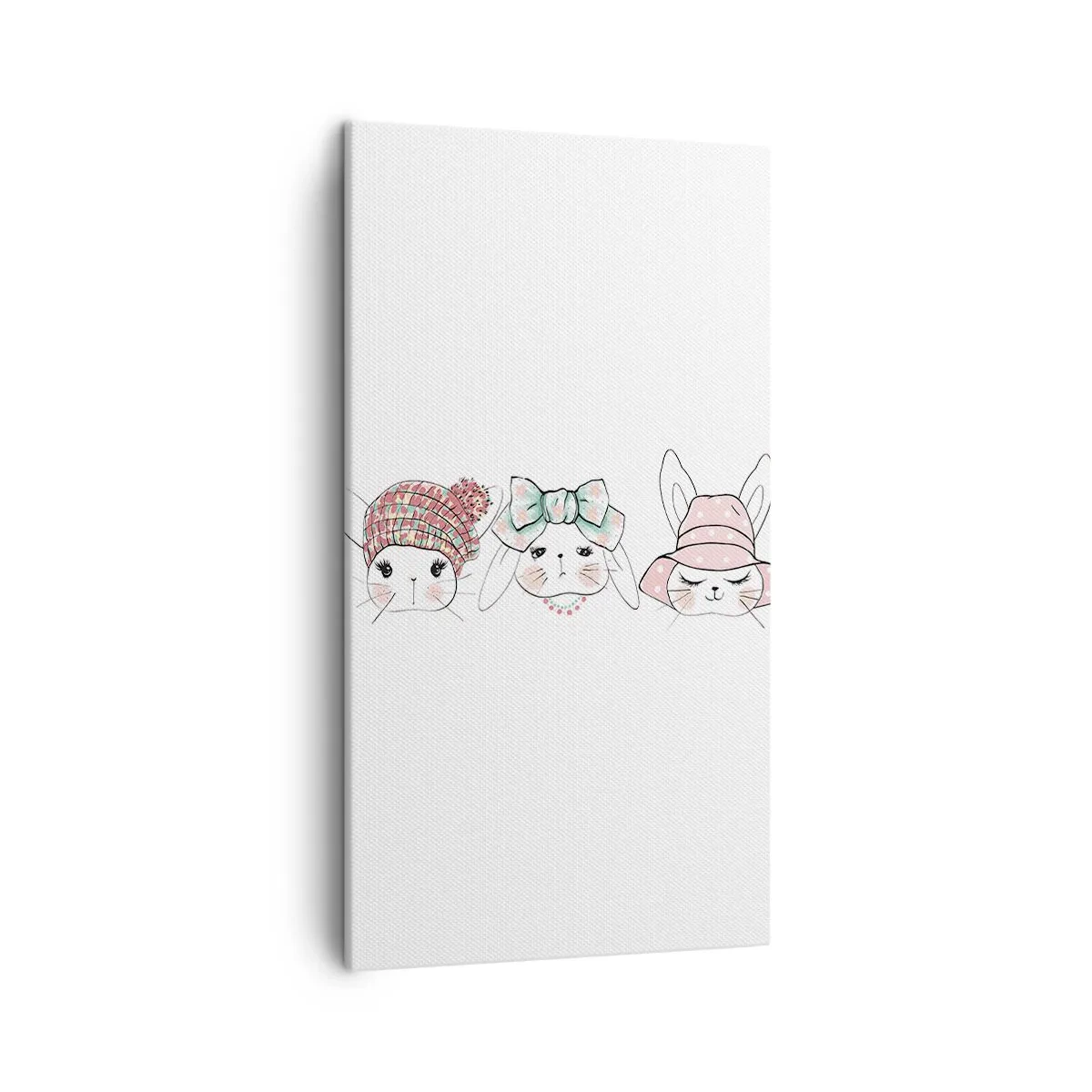 Vászonkép - Töprengő, szomorú, elégedett - 45x80 cm